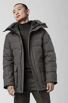 Chamarras Canada Goose Hombre Outlet - Wedgemount Abrigos Black Label Grises NX0364275